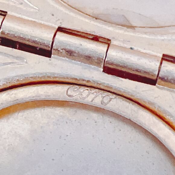 Signed Coro 1940s Gold Tone Bow Book Photo Locket Mid Century Vintage Brooch - Picture 9 of 16